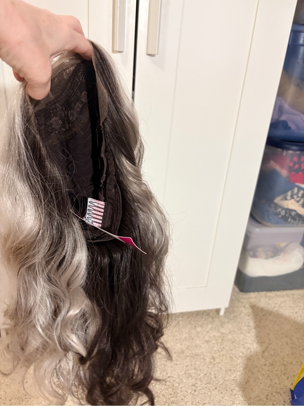 Chelsey Smith Crowns Cecily slate gray blend wig - Picture 6 of 14